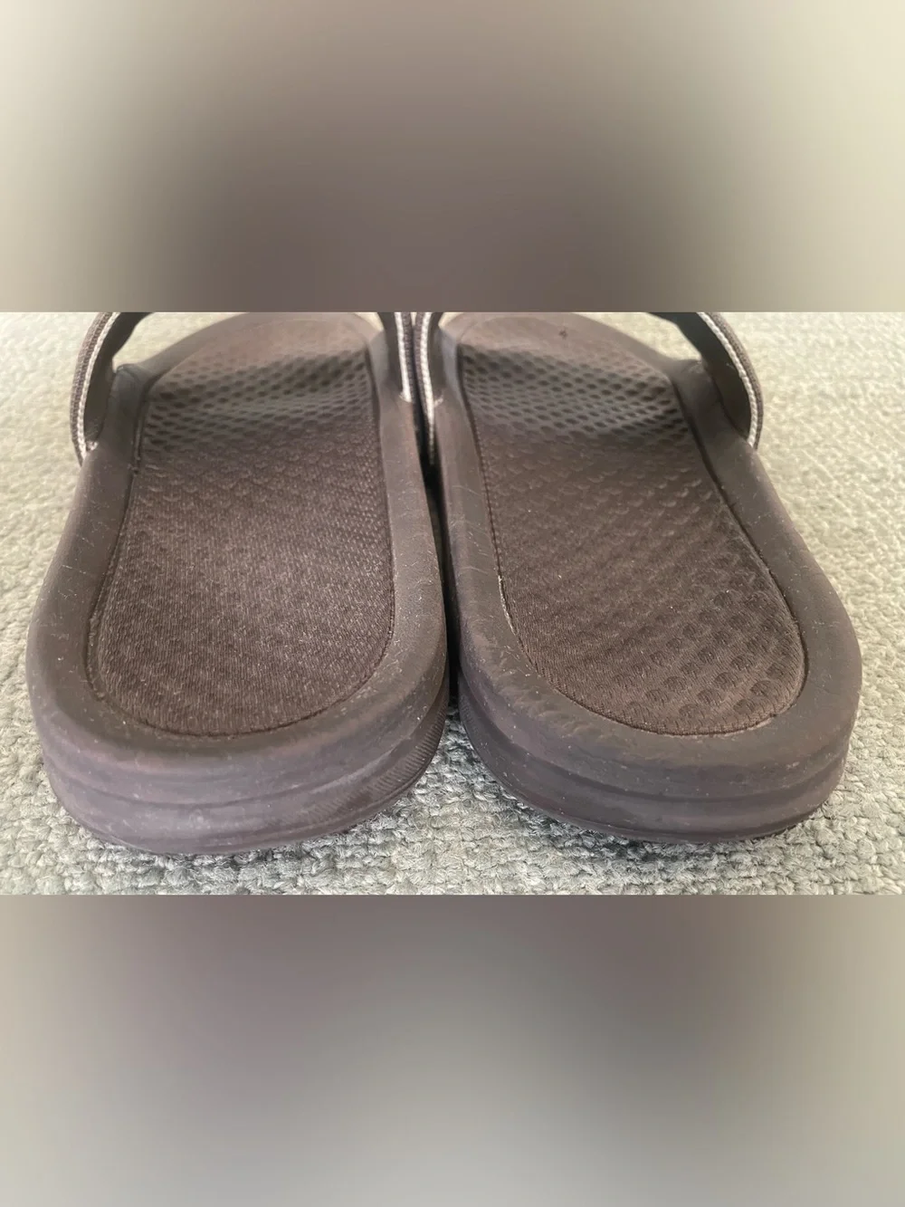 APL Men’s Athletic Propulsion Labs Big Logo Techloom Slide, Chocolate